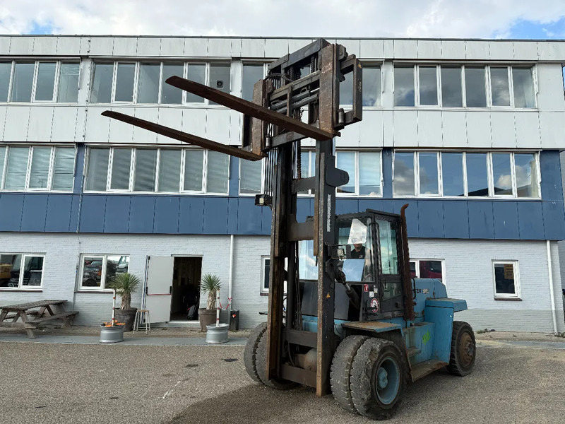 Hyster H10.00 XL 3750 HEFHOOGTE, CE - Chariot élévateur à gaz: photos 1 Hyster H10.00 XL 3750 HEFHOOGTE, CE - Chariot élévateur à gaz: photos 1