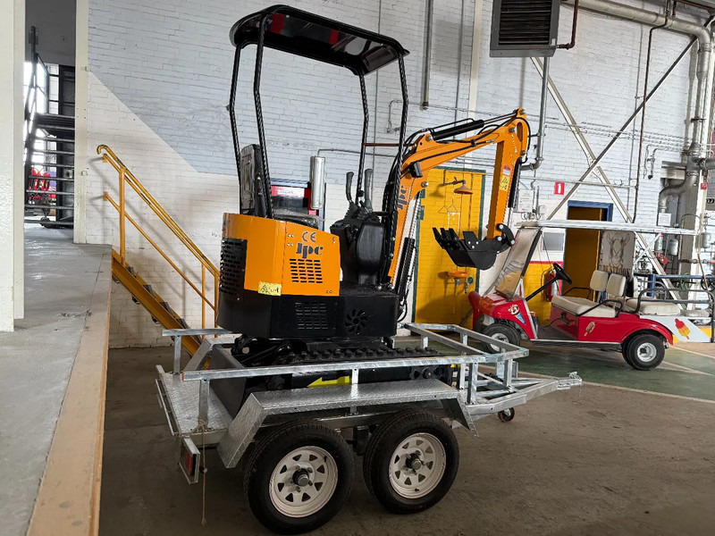 JPC HT12 + TRAILER - NEW AND UNUSED BOTH! - Mini pelle: photos 3 JPC HT12 + TRAILER - NEW AND UNUSED BOTH! - Mini pelle: photos 3