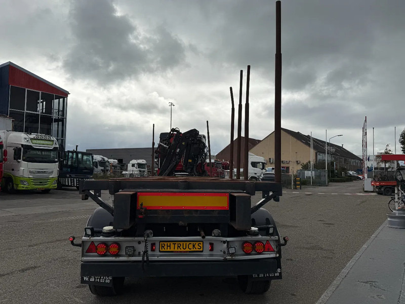 KEL-BERG 4 AXLE - BPW - EXTENDABLE - HOLZ/WOOD/HOUT - Semi-remorque grumier: photos 4 KEL-BERG 4 AXLE - BPW - EXTENDABLE - HOLZ/WOOD/HOUT - Semi-remorque grumier: photos 4