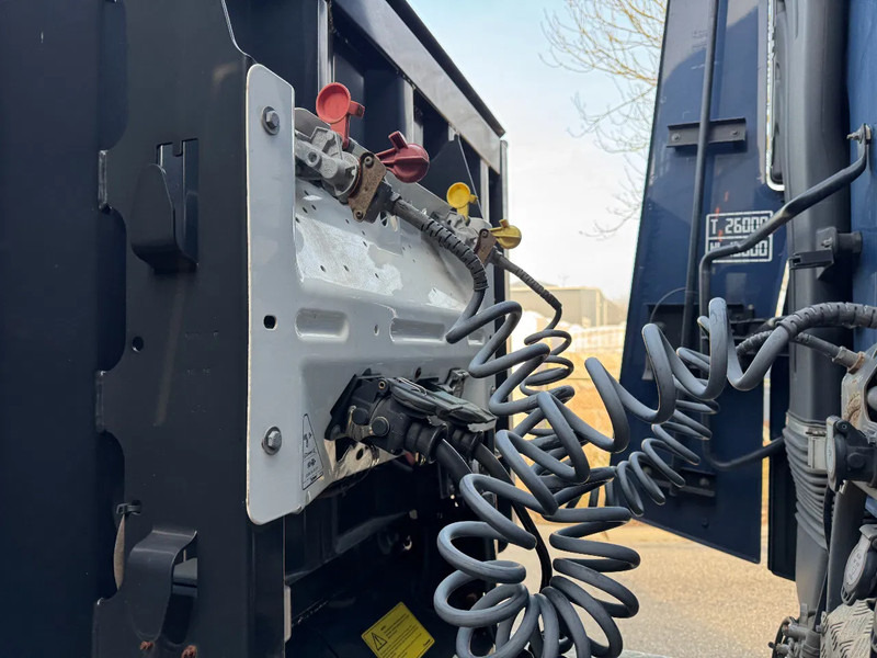 Semi-remorque plateau Krone SZ - 2 AXLE BPW + STEERING + ZEPRO Z 2500-150 MA LIFT: photos 9