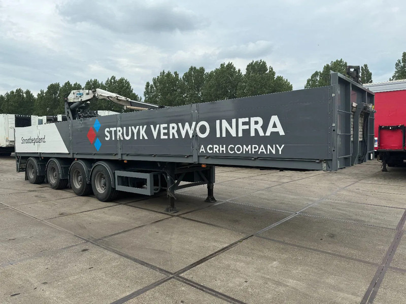 Kwb 2 LIFT + 2 STUURASSEN KENNIS 14000-2 R HYDRAULISCHE - Semi-remorque plateau: photos 3 Kwb 2 LIFT + 2 STUURASSEN KENNIS 14000-2 R HYDRAULISCHE - Semi-remorque plateau: photos 3