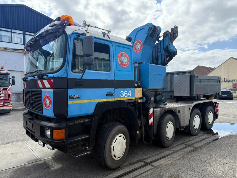MAN 33.463 33-463 8x4 met 62 effer kraan 6x uitschuifbaar - Camion grue: photos 4 MAN 33.463 33-463 8x4 met 62 effer kraan 6x uitschuifbaar - Camion grue: photos 4