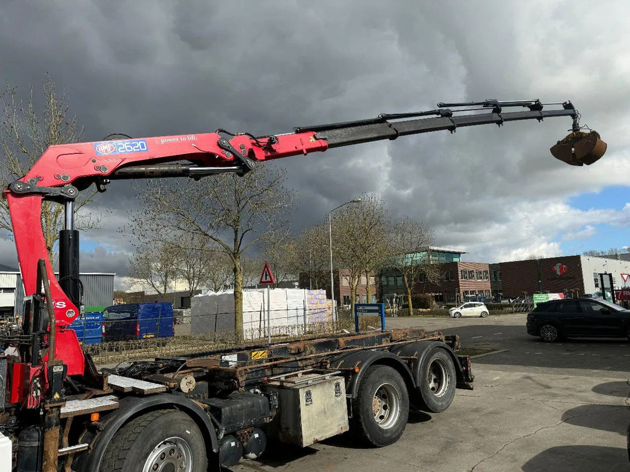 MAN TGA 35.440 8X2 - EURO 4 + HMF 2620K-RC 2018! + R - Camion grue: photos 5 MAN TGA 35.440 8X2 - EURO 4 + HMF 2620K-RC 2018! + R - Camion grue: photos 5