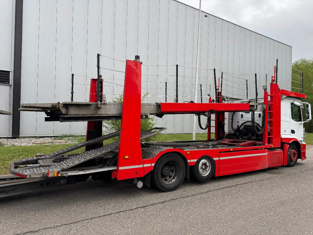 Camion porte-voitures Mercedes-Benz Actros 1939 - 6X2 - EURO 6 + KAESSBOHRER + KAESS: photos 14