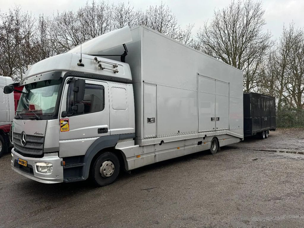 Mercedes-Benz Atego 1224 4X2 MOETEFINDT + MOETEFINDT HANGER + - Camion porte-voitures: photos 2 Mercedes-Benz Atego 1224 4X2 MOETEFINDT + MOETEFINDT HANGER + - Camion porte-voitures: photos 2