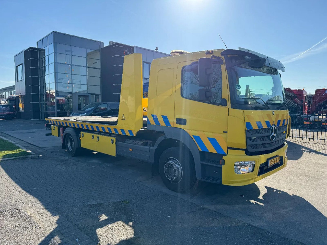 Remorqueuse Mercedes-Benz Atego 1524 4X2 EURO 6 FALKOM DOUBLE DECK + WINCH: photos 10