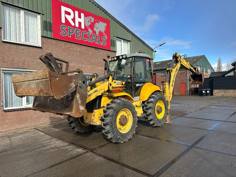 Tractopelle New Holland LB115B, CE, 240 MM MULTI PURPOSE LOADER BUCKET, 800 MM BACHOE DIGGING BUCKET, FLIP OVER FORKS, AIR CONDITIONER: photos 12