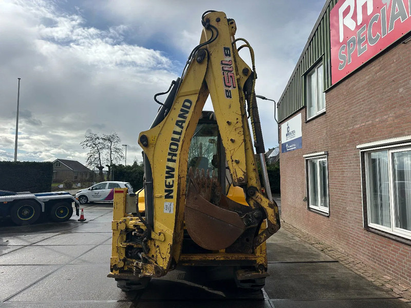 Tractopelle New Holland LB115B, CE, 240 MM MULTI PURPOSE LOADER BUCKET, 800 MM BACHOE DIGGING BUCKET, FLIP OVER FORKS, AIR CONDITIONER: photos 9