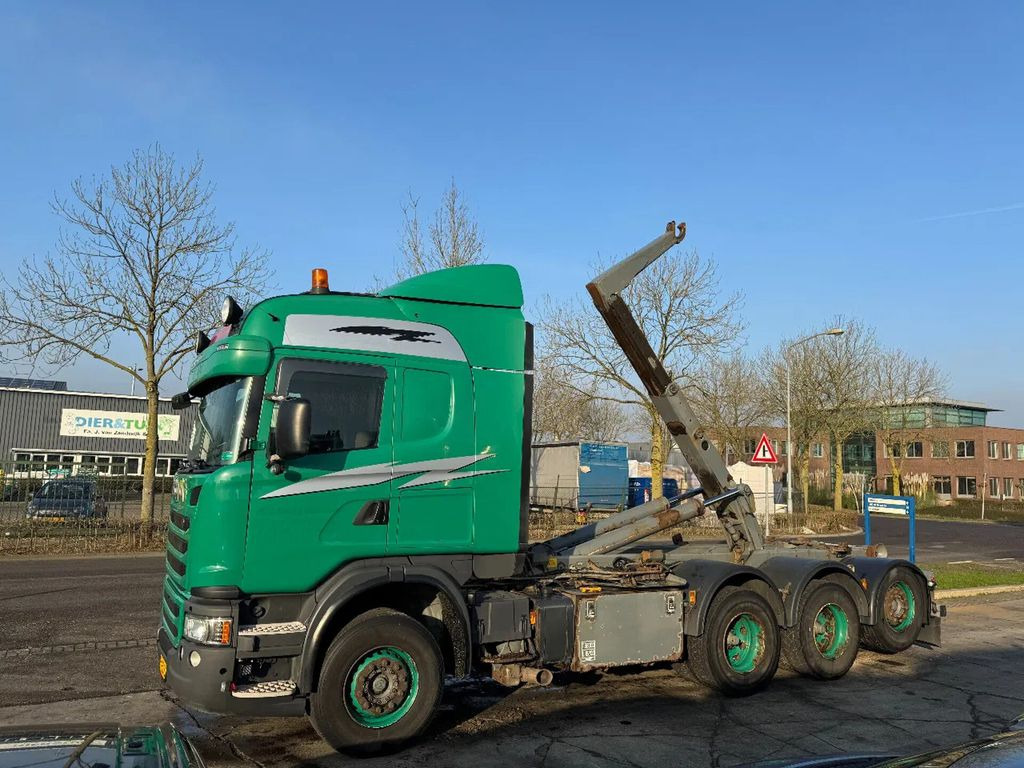 Scania G490 8X4-4 - EURO 6 + MEILLER RK 20 67 HOOK + RE - Camion ampliroll: photos 1 Scania G490 8X4-4 - EURO 6 + MEILLER RK 20 67 HOOK + RE - Camion ampliroll: photos 1