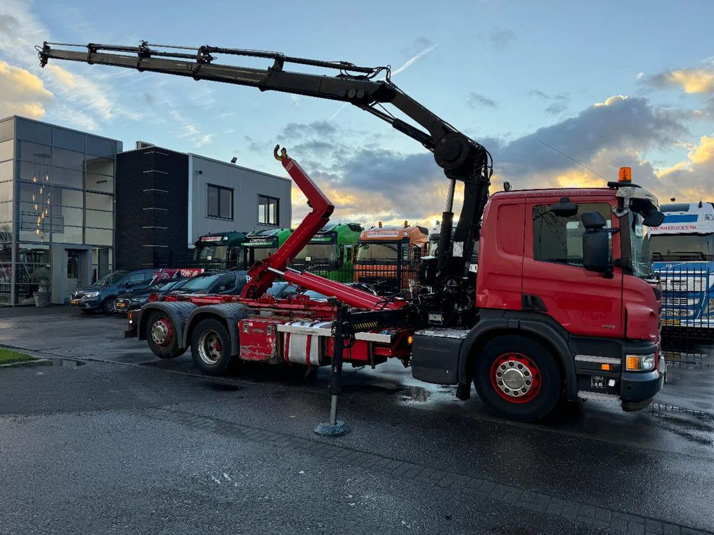 Scania P320 6X2 - EURO 6 + HIAB XS 144 HIPRO + REMOTE + - Camion ampliroll, Camion grue: photos 3 Scania P320 6X2 - EURO 6 + HIAB XS 144 HIPRO + REMOTE + - Camion ampliroll, Camion grue: photos 3