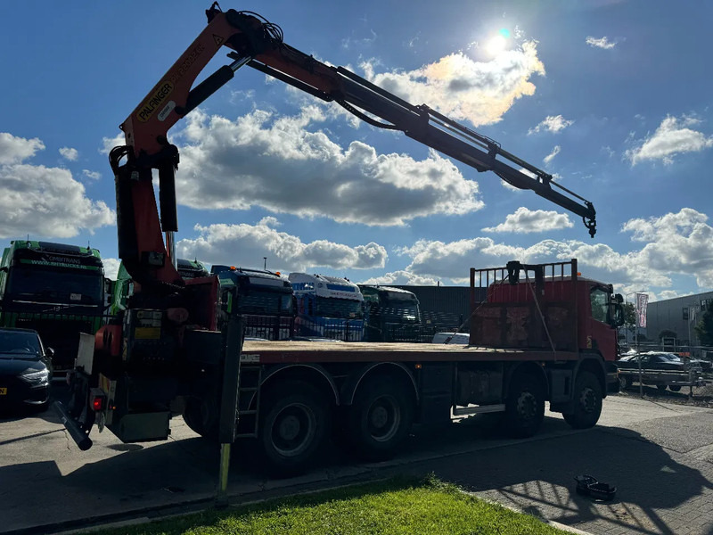 Scania P360 8X4 - EURO 5 + PALFINGER PK22002-EH + REMOTE - Camion plateau, Camion grue: photos 4 Scania P360 8X4 - EURO 5 + PALFINGER PK22002-EH + REMOTE - Camion plateau, Camion grue: photos 4