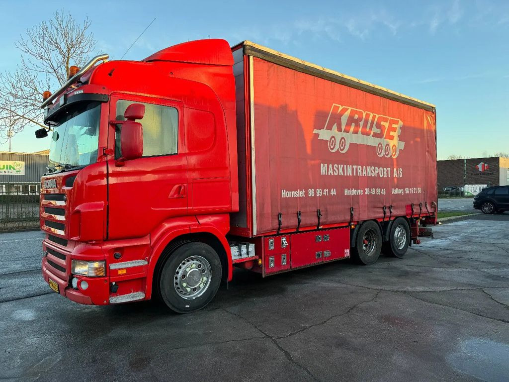 Scania R480 6X2 BIG LOAD LIFT DHOLLANDIA ONLY 550.769 K - Camion à rideaux coulissants: photos 1 Scania R480 6X2 BIG LOAD LIFT DHOLLANDIA ONLY 550.769 K - Camion à rideaux coulissants: photos 1