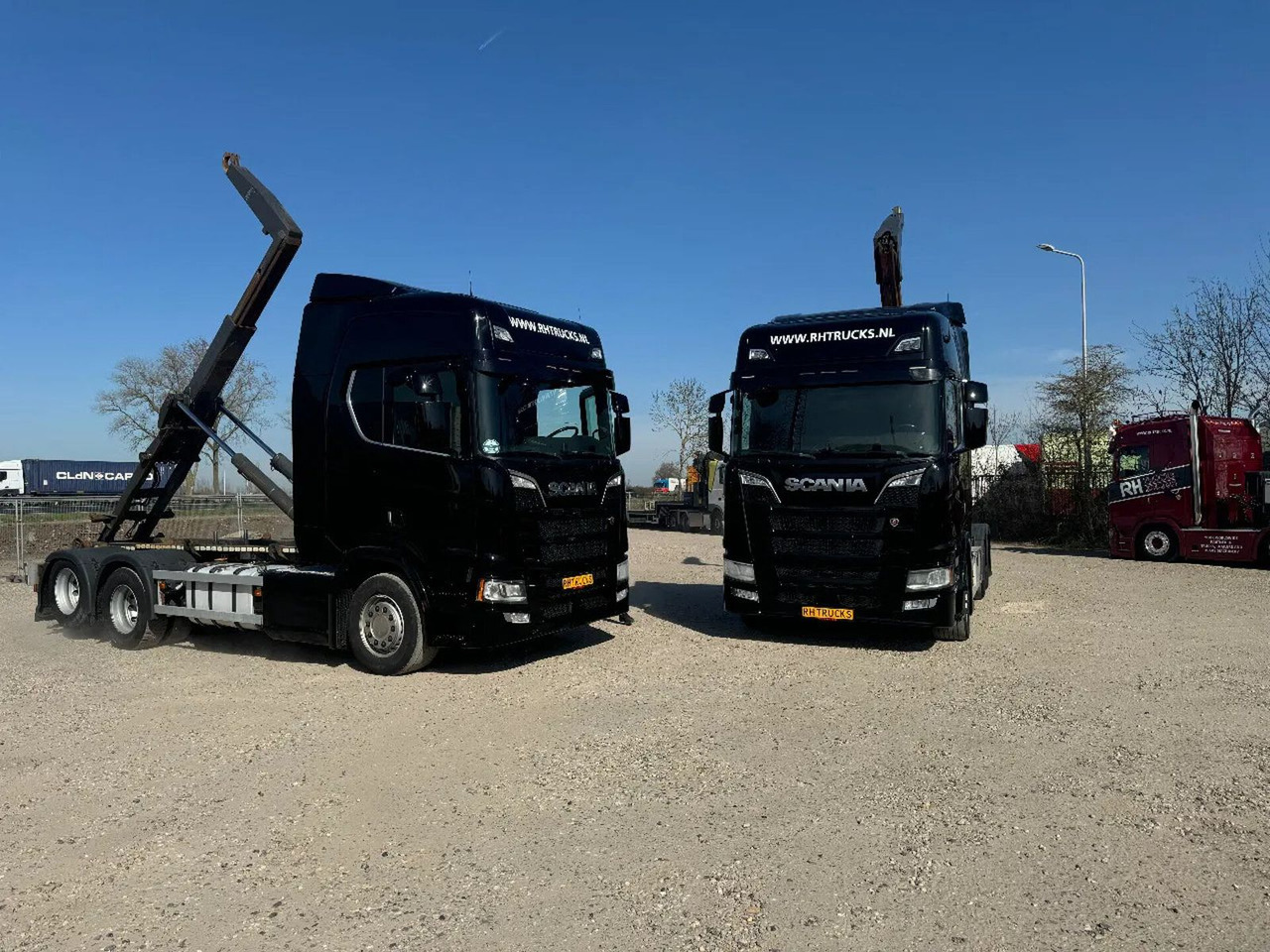 Scania R580 V8 NGS 6X2 EURO 6 VDL 20T HOOK - Camion ampliroll: photos 2 Scania R580 V8 NGS 6X2 EURO 6 VDL 20T HOOK - Camion ampliroll: photos 2