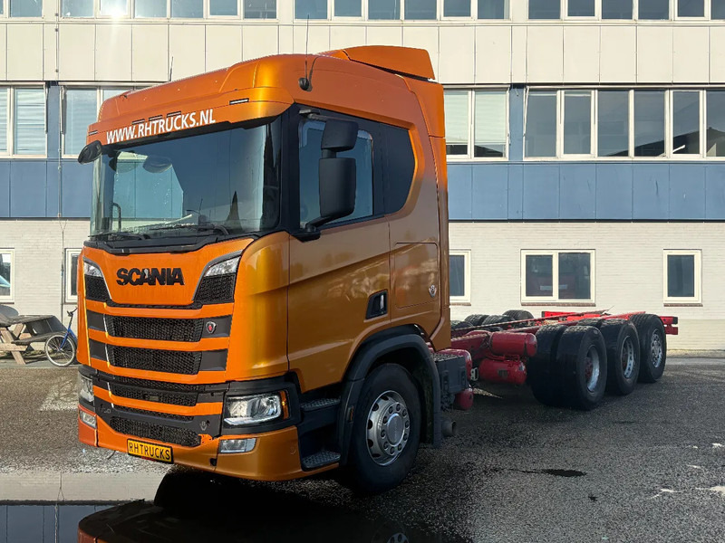 Scania R730 V8 NGS 8X4 EURO 6 + RETARDER - BIG AXLES - Châssis cabine: photos 1 Scania R730 V8 NGS 8X4 EURO 6 + RETARDER - BIG AXLES - Châssis cabine: photos 1