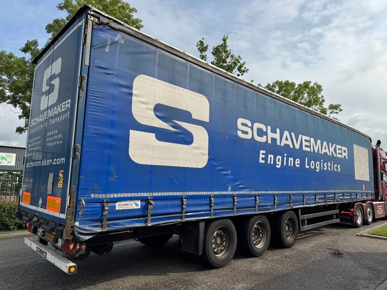 Schmitz Cargobull SCS 24/L - 3 AXLE SAF MEGA - Semi-remorque rideaux coulissants: photos 3 Schmitz Cargobull SCS 24/L - 3 AXLE SAF MEGA - Semi-remorque rideaux coulissants: photos 3