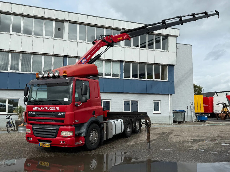DAF CF 85.410 6X2 EURO 5 + HMF 3000K6 + REMOTE CONTROL - Tracteur routier: photos 1 DAF CF 85.410 6X2 EURO 5 + HMF 3000K6 + REMOTE CONTROL - Tracteur routier: photos 1