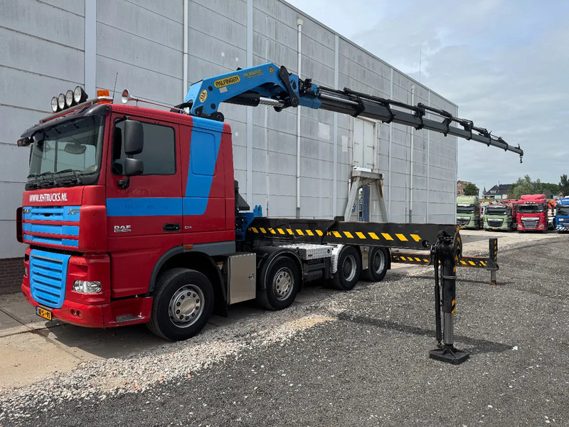 DAF XF 105.460 8X4 PALFINGER PK78002+ REMOTE CONTROL HUB REDUCTION TÜV TILL 03-2026 - Tracteur routier: photos 1 DAF XF 105.460 8X4 PALFINGER PK78002+ REMOTE CONTROL HUB REDUCTION TÜV TILL 03-2026 - Tracteur routier: photos 1