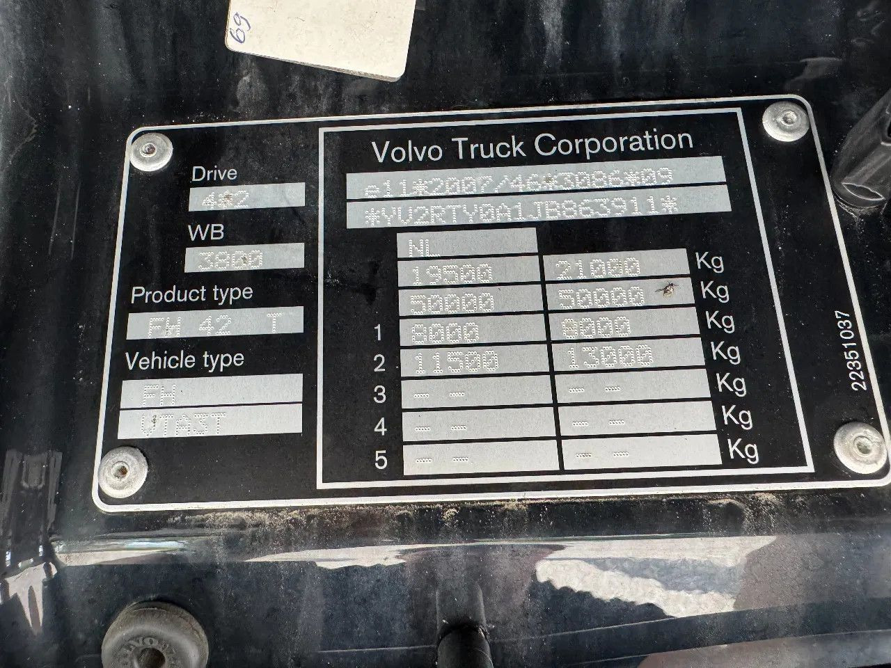 Tracteur routier Volvo FH 460 4X2 EURO 6 STANDKLIMA 2 UNITS: photos 15