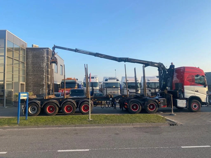 Volvo FH 540 6X4 EURO 6 + EPSILON S260Z96 + TRAILER 4 AXLE DOLL - Camion grumier, Camion grue: photos 1 Volvo FH 540 6X4 EURO 6 + EPSILON S260Z96 + TRAILER 4 AXLE DOLL - Camion grumier, Camion grue: photos 1