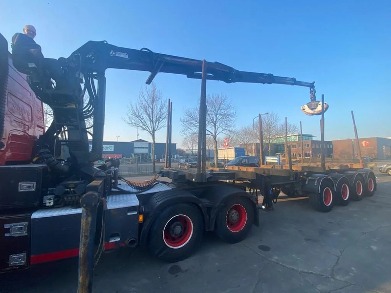 Volvo FH 540 6X4 EURO 6 + EPSILON S260Z96 + TRAILER 4 AXLE DOLL - Camion grumier, Camion grue: photos 3 Volvo FH 540 6X4 EURO 6 + EPSILON S260Z96 + TRAILER 4 AXLE DOLL - Camion grumier, Camion grue: photos 3