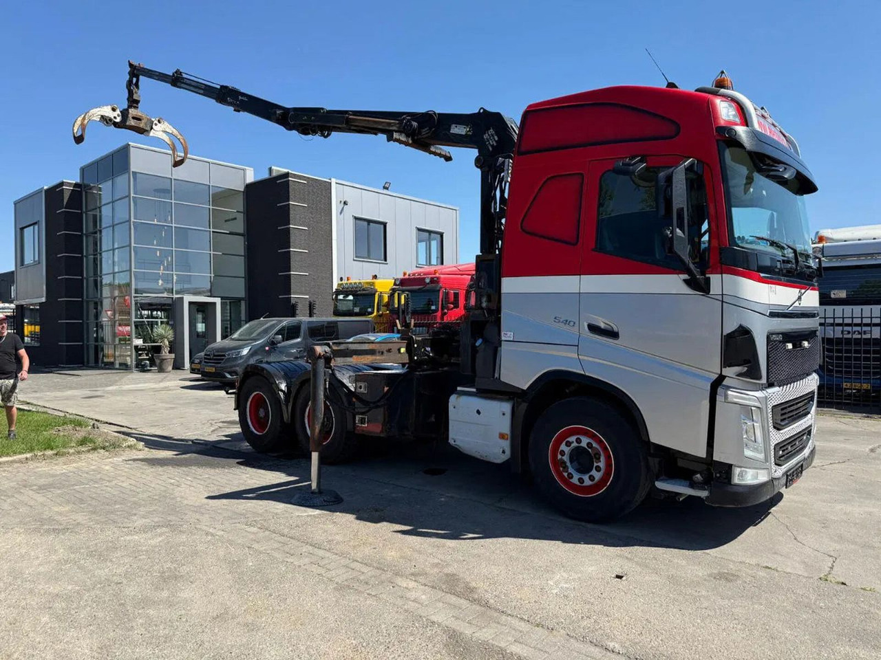 Volvo FH 540 6X4 - EURO 6 + PALFINGER EPSILON S260Z96 - Camion grue: photos 4 Volvo FH 540 6X4 - EURO 6 + PALFINGER EPSILON S260Z96 - Camion grue: photos 4