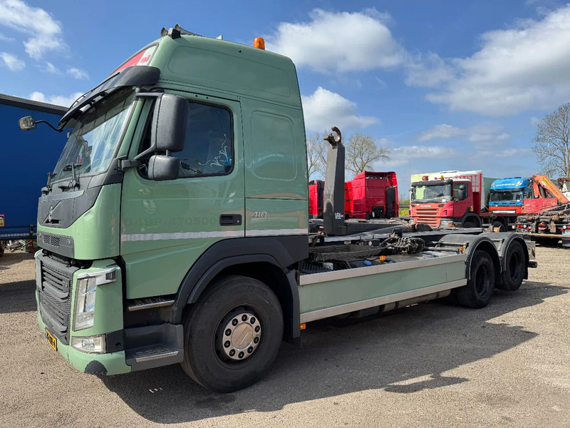 Camion ampliroll Volvo FM 410 6X2 EURO 6 VDL 20 T HOOK LIFTING AXLE: photos 9