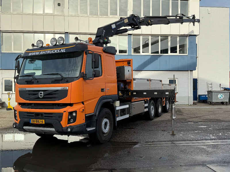Volvo FM 420 8X2 EEV + HMF 2420-K3 + REMOTE + 5E & 6E FUNCTIE - Camion plateau, Camion grue: photos 2 Volvo FM 420 8X2 EEV + HMF 2420-K3 + REMOTE + 5E & 6E FUNCTIE - Camion plateau, Camion grue: photos 2