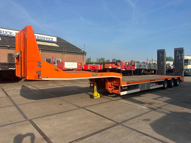 Zanner STL 45, 2 AXLE FORCED STEERING,LIFTING DECK, REMOTE CONTROL, WINCH, DUBBLE HYDRAULIC RAMPS - Semi-remorque surbaissé: photos 1 Zanner STL 45, 2 AXLE FORCED STEERING,LIFTING DECK, REMOTE CONTROL, WINCH, DUBBLE HYDRAULIC RAMPS - Semi-remorque surbaissé: photos 1