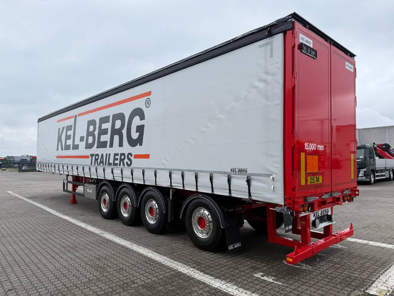 KEL-BERG 4-axle Curtainsider/Planenauflieger/Gardintrailer - Semi-remorque rideaux coulissants: photos 5 KEL-BERG 4-axle Curtainsider/Planenauflieger/Gardintrailer - Semi-remorque rideaux coulissants: photos 5