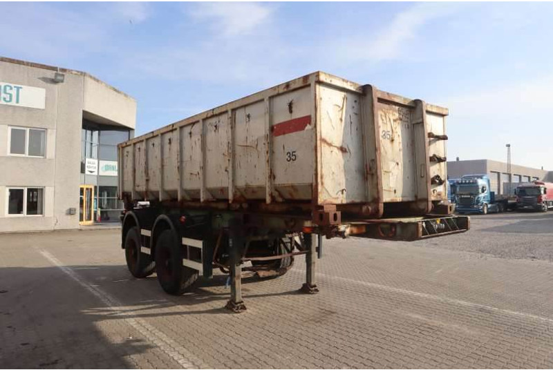 Pacton Containerchassis w. Steelbox/Stahlcontainer - Semi-remorque porte-conteneur/ Caisse mobile: photos 2 Pacton Containerchassis w. Steelbox/Stahlcontainer - Semi-remorque porte-conteneur/ Caisse mobile: photos 2