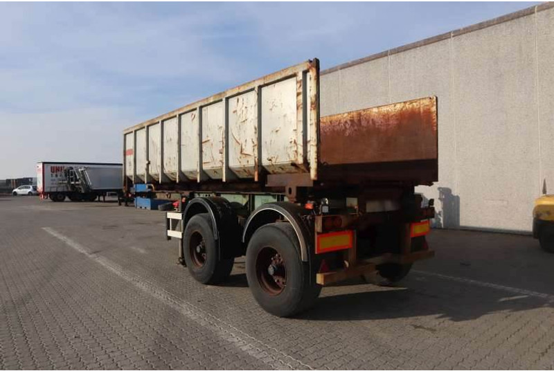 Pacton Containerchassis w. Steelbox/Stahlcontainer - Semi-remorque porte-conteneur/ Caisse mobile: photos 4 Pacton Containerchassis w. Steelbox/Stahlcontainer - Semi-remorque porte-conteneur/ Caisse mobile: photos 4