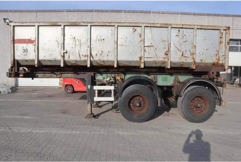 Pacton Containerchassis w. Steelbox/Stahlcontainer - Semi-remorque porte-conteneur/ Caisse mobile: photos 5 Pacton Containerchassis w. Steelbox/Stahlcontainer - Semi-remorque porte-conteneur/ Caisse mobile: photos 5