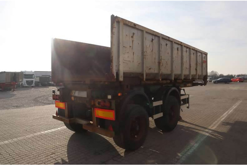 Pacton Containerchassis w. Steelbox/Stahlcontainer - Semi-remorque porte-conteneur/ Caisse mobile: photos 3 Pacton Containerchassis w. Steelbox/Stahlcontainer - Semi-remorque porte-conteneur/ Caisse mobile: photos 3