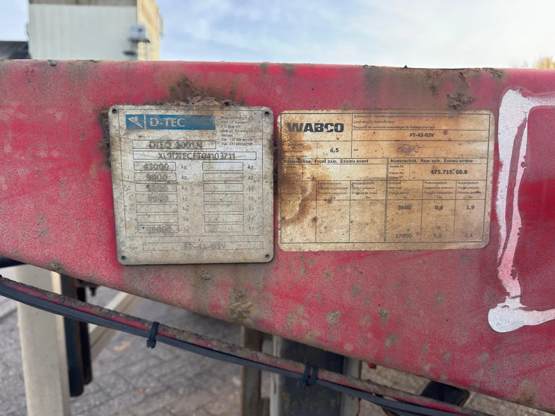 Semi-remorque châssis D-Tec FT-43-03V: photos 9 Semi-remorque châssis D-Tec FT-43-03V: photos 9