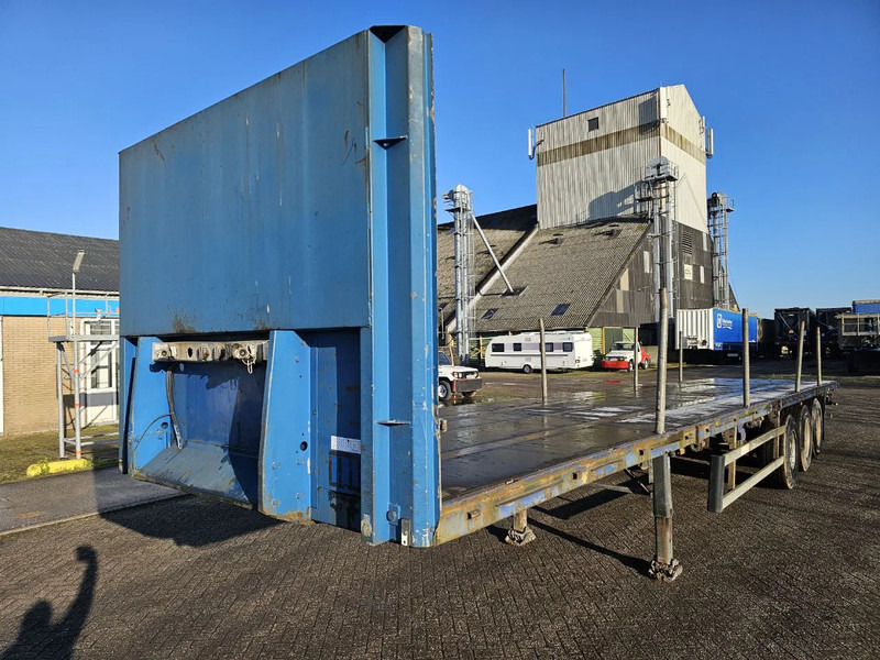 Groenewegen BPW - DRUM - 5980KG! - Semi-remorque plateau: photos 1 Groenewegen BPW - DRUM - 5980KG! - Semi-remorque plateau: photos 1