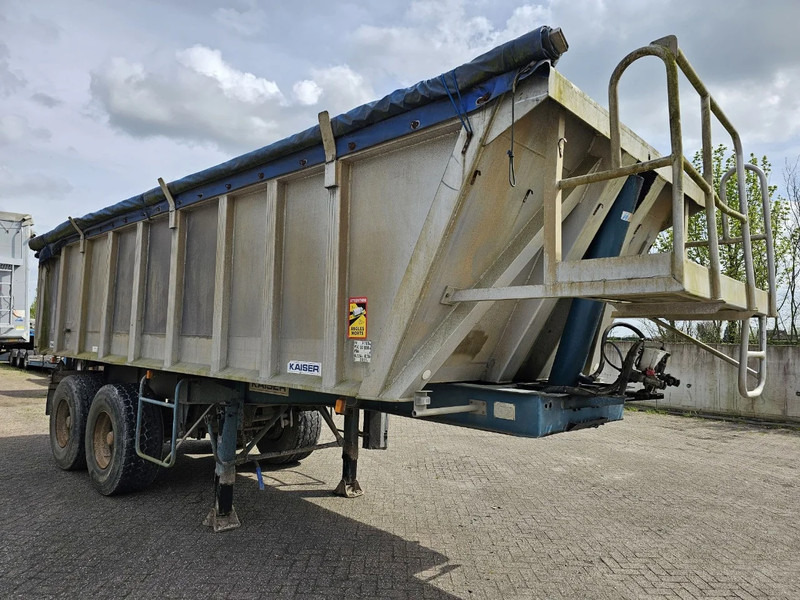 Kaiser STEEL CHASSIS - ALU BUCKET - STEELSPRING - DRUM BRAKES - Semi-remorque benne: photos 3 Kaiser STEEL CHASSIS - ALU BUCKET - STEELSPRING - DRUM BRAKES - Semi-remorque benne: photos 3