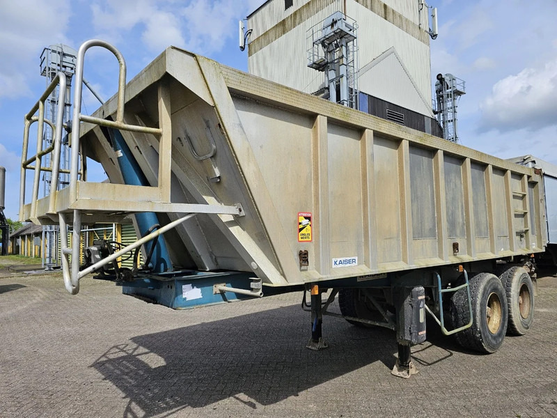 Kaiser STEEL CHASSIS - ALU BUCKET - STEELSPRING - DRUM BRAKES - Semi-remorque benne: photos 1 Kaiser STEEL CHASSIS - ALU BUCKET - STEELSPRING - DRUM BRAKES - Semi-remorque benne: photos 1