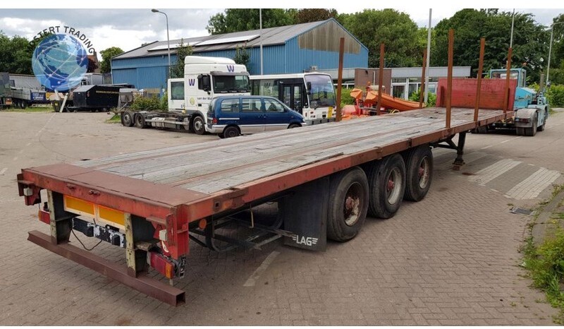 Trailor Drum - Rongen - Semi-remorque plateau: photos 3 Trailor Drum - Rongen - Semi-remorque plateau: photos 3