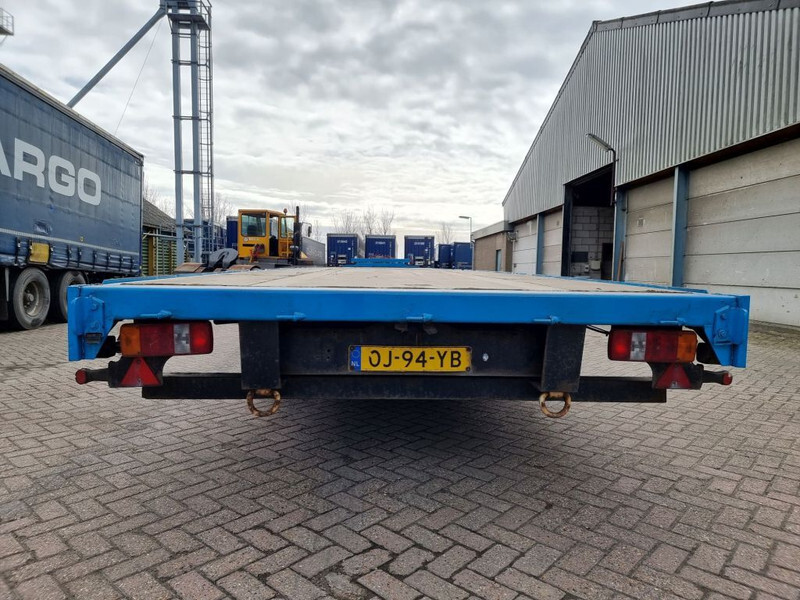 Remorque plateau Van Hool 13.60 M LONG - 1 M HIGH - SUPER SINGLE TIRES - DRUM BRAKES: photos 10 Remorque plateau Van Hool 13.60 M LONG - 1 M HIGH - SUPER SINGLE TIRES - DRUM BRAKES: photos 10