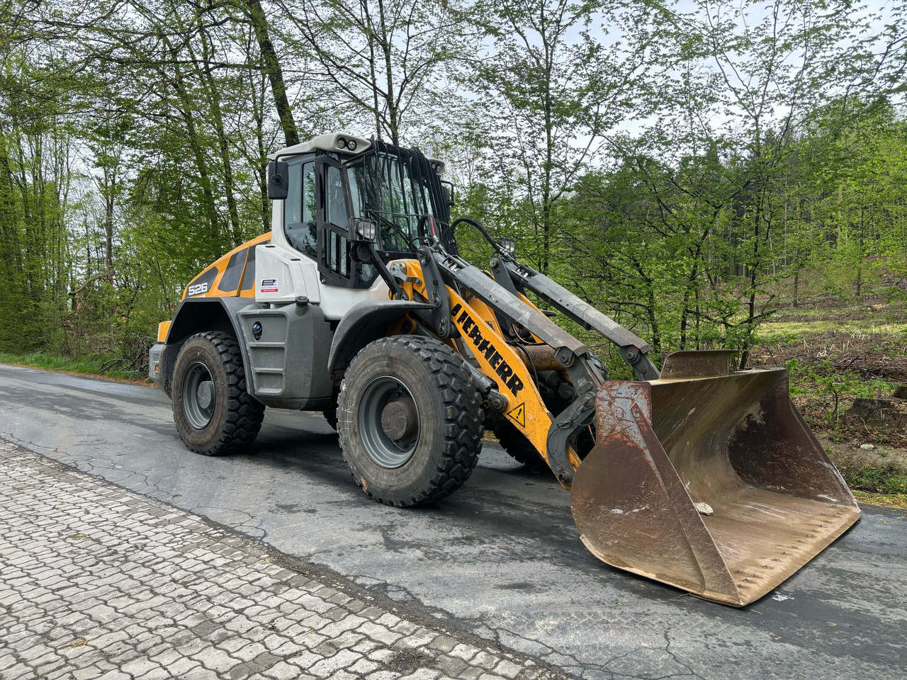 LIEBHERR L 526 - Chargeuse sur pneus: photos 4 LIEBHERR L 526 - Chargeuse sur pneus: photos 4