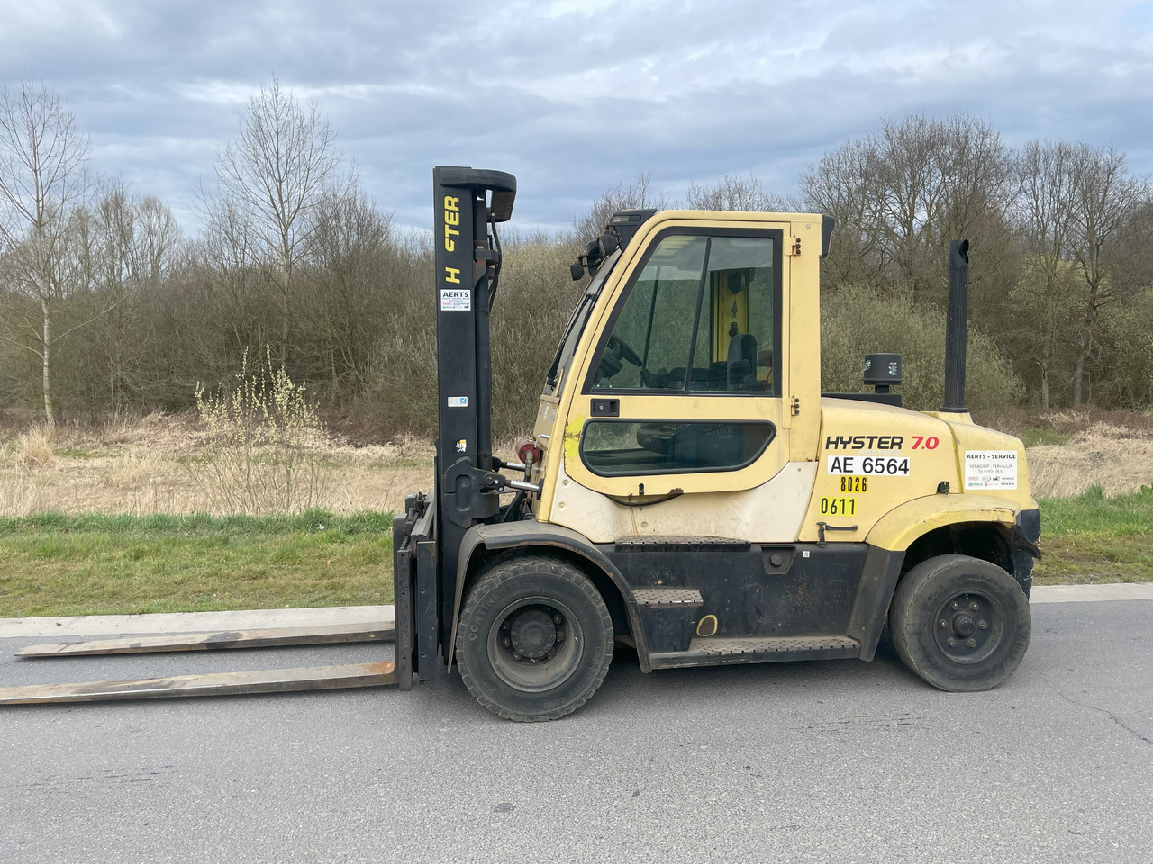 Hyster H7.0FT - Chariot élévateur diesel: photos 1 Hyster H7.0FT - Chariot élévateur diesel: photos 1