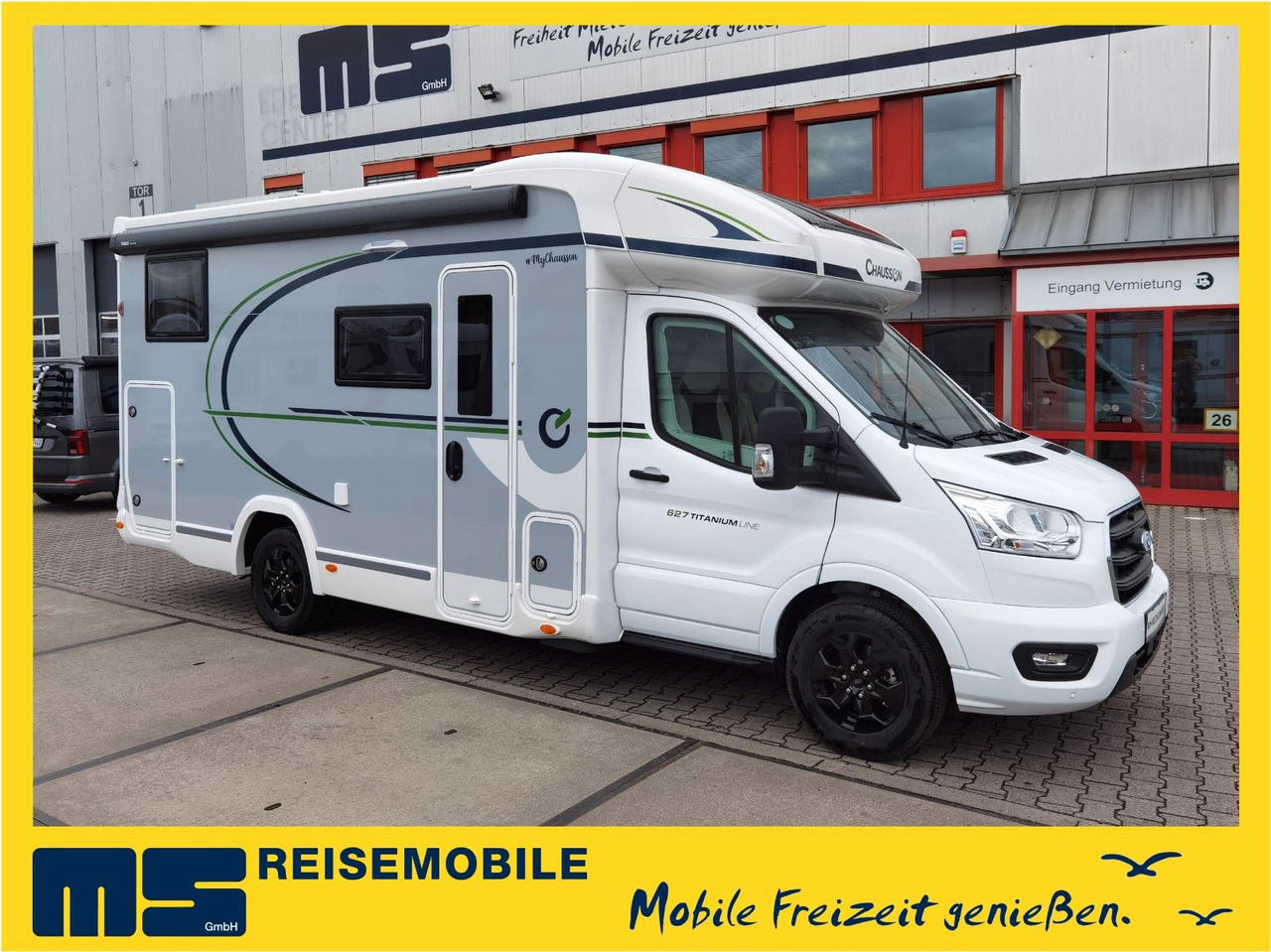 Chausson 627 TITANIUM /-2026-/ EINZELBETTEN / 4.1T. / AHK - Camping-car profilé: photos 1 Chausson 627 TITANIUM /-2026-/ EINZELBETTEN / 4.1T. / AHK - Camping-car profilé: photos 1