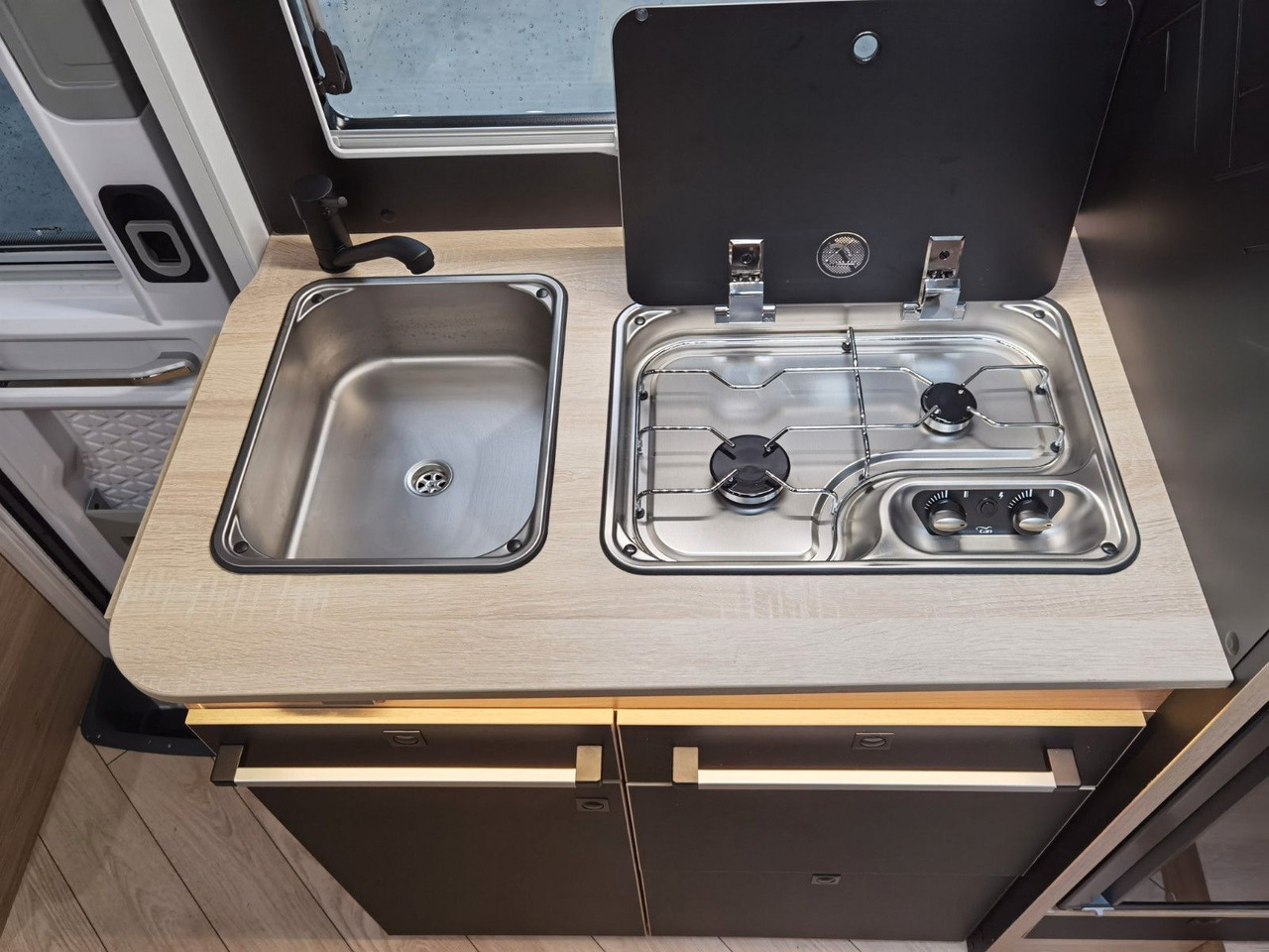 Camping-car profilé Chausson 627 TITANIUM / - 2026 - / EINZELBETTEN & HUBBETT: photos 18