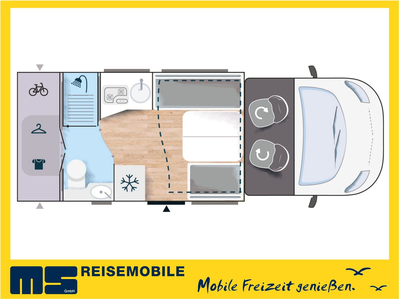 Chausson 650 ETAPE - LINE / 140PS / HUBBETT & RAUMBAD - Camping-car profilé: photos 2 Chausson 650 ETAPE - LINE / 140PS / HUBBETT & RAUMBAD - Camping-car profilé: photos 2