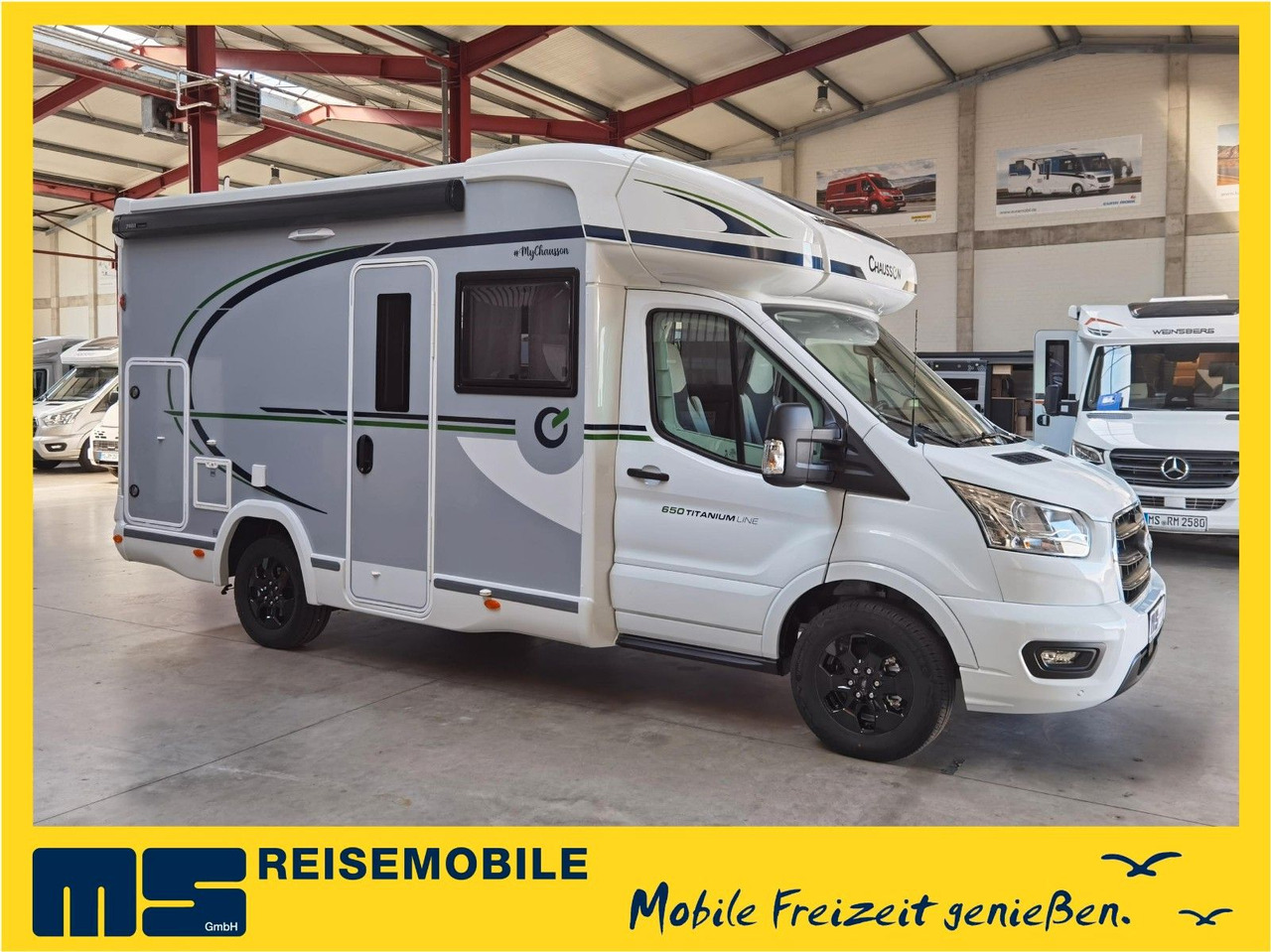 Chausson 650 TITANIUM / - 2026 - / NUR 6.39 M. / HUBBETT - Camping-car profilé: photos 1 Chausson 650 TITANIUM / - 2026 - / NUR 6.39 M. / HUBBETT - Camping-car profilé: photos 1
