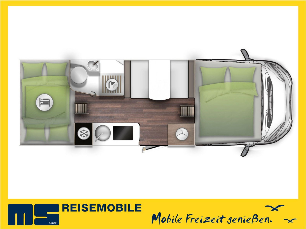 Forster A 699 DVB / -2025- / 140PS / DOPPEL - STOCKBETT - Camping-car capucine: photos 2 Forster A 699 DVB / -2025- / 140PS / DOPPEL - STOCKBETT - Camping-car capucine: photos 2