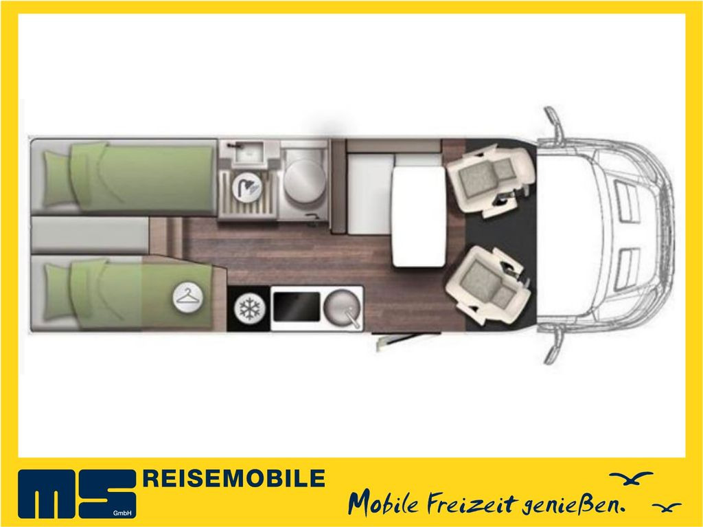 Forster T 669 EBN COUPÈ / -2025-/165PS/ SILVER - EDITION - Camping-car profilé: photos 2 Forster T 669 EBN COUPÈ / -2025-/165PS/ SILVER - EDITION - Camping-car profilé: photos 2