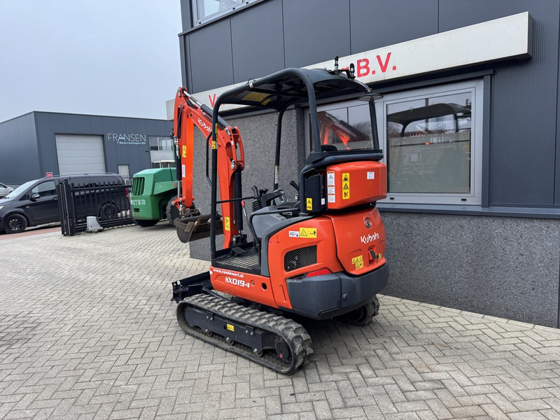 Kubota KX019-4 minigraver/graafmachine rups 1 bak 2020 LPG 45UUR Zeer net - Mini pelle: photos 5 Kubota KX019-4 minigraver/graafmachine rups 1 bak 2020 LPG 45UUR Zeer net - Mini pelle: photos 5