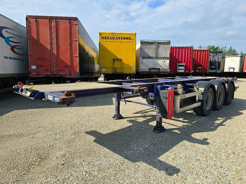LAG O-3-39-LT / VIDEO / 30 ft - Semi-remorque porte-conteneur/ Caisse mobile: photos 1 LAG O-3-39-LT / VIDEO / 30 ft - Semi-remorque porte-conteneur/ Caisse mobile: photos 1