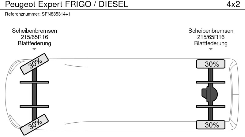 Utilitaire frigorifique, Utilitaire double cabine Peugeot Expert FRIGO / DIESEL: photos 12